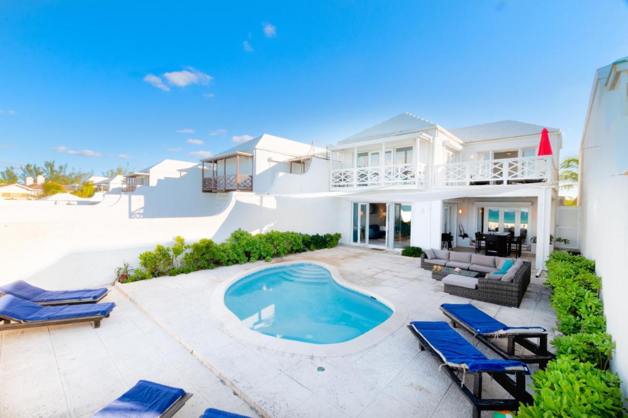 Caprice 9 - Oceanfront Villa - Gated Community With Pool Nassau Esterno foto